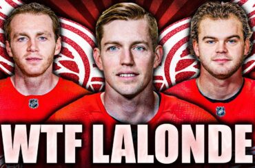 WHAT IS DEREK LALONDE DOING? NEW DETROIT RED WINGS LINES ARE CRAZY…