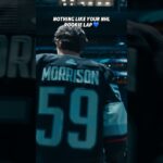 welcome to the show, Logan! 👏 #SeattleKraken #hockey #NHL