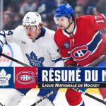 Maple Leafs vs Canadiens | Faits saillants