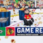 Animated Recap: Stars @ Blackhawks 4/6 | NHL Highlights 2024