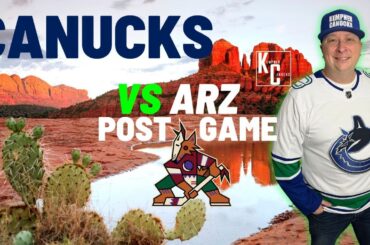 Vancouver Canucks vs Arizona Coyotes Post Game Show #Canucks #Yotes