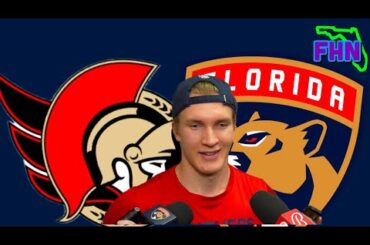 Anton Lundell, Panthers Postgame: Florida 6, Ottawa Senators 0