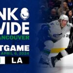RINK WIDE POST-GAME: Vancouver Canucks at Los Angeles Kings | April 6, 2024