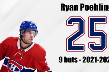 Ryan Poehling #25 - Tous ses 9 buts - Saison 2021-2022