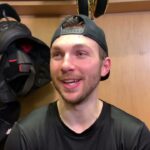 Michael Bunting talks about game-winning goal over Lightning