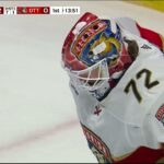 Sergei Bobrovsky stops Brady Tkachuk's shot vs Senators (4 apr 2024)