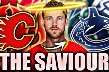 How Elias Lindholm SAVED THE CALGARY FLAMES FROM THEMSELVES (Vancouver Canucks Trade News)