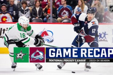 Stars @ Avalanche 4/7 | NHL Highlights 2024