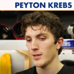 “We Didn’t Get Flustered” | Peyton Krebs After 5-3 Win Over Senators