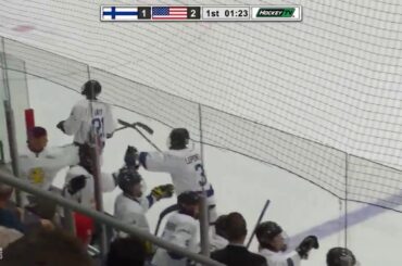 Aku Räty 1G vs USA | Aug 7 2018 | 2018 Hlinka Gretzky