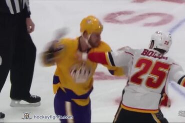Brandon Bollig vs Kyle Clifford Feb 12, 2015