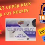 2022-23 Upper Deck Clear Cut Hockey Hobby Box Review