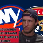 Eetu Luostarinen, Panthers Pregame: New York Islanders at Florida