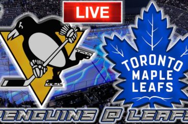 Pittsburgh Penguins vs Toronto Maple Leafs LIVE Stream Game Audio | NHL LIVE Stream Gamecast & Chat