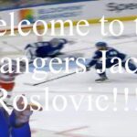 Reacting to Jack Roslovic's First Goal as a New York Ranger (3/14/24)