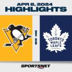 NHL Highlights | Maple Leafs vs. Penguins - April 8, 2024