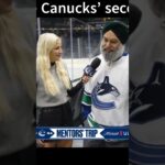 Arshdeep Bains father commenting on his time with Canucks! #canucks #punjabi