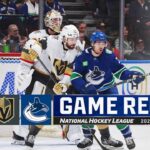 Golden Knights @ Canucks 4/8 | NHL Highlights 2024