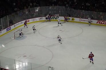 Arnaud Durandeau of the Laval Rocket scores vs. the Springfield Thunderbirds 4/6/24
