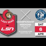 2024/04/06 1:00 PM : Etobicoke Jr Dolphins @ Ottawa Jr Lady Senators (U22 Elite FInals)