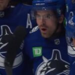 J.T. Miller Eclipses 100-Point Mark On Conor Garland Goal