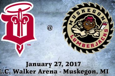 Fighting Saints @ Muskegon - January 27, 2017