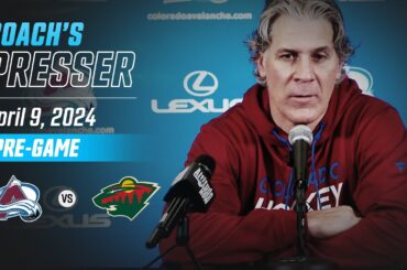 CENTRAL DIVISION MATCHUP! Jared Bednar Pre Game Interview | Avalanche vs Wild