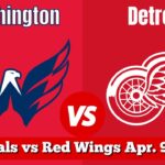 Washington Capitals vs Detroit Red Wings | Live NHL Play by Play & Chat