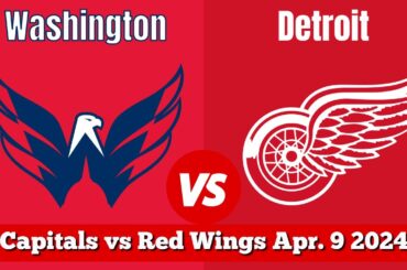 Washington Capitals vs Detroit Red Wings | Live NHL Play by Play & Chat