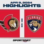 NHL Highlights | Senators vs. Panthers - April 9, 2024