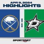 NHL Highlights | Sabres vs. Stars - April 9, 2024