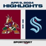 NHL Highlights | Coyotes vs. Kraken - April 9, 2024
