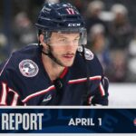 Zach Werenski and the Blue Jackets host Nathan MacKinnon and the Avalanche | Rink Report (4/1/24)