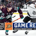 Kings @ Ducks 4/9 | NHL Highlights 2024