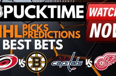 NHL Predictions and Best Bets | Capitals vs Red Wings | Rangers vs Islanders | PuckTime Apr 9