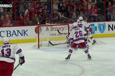 Skinner with some crafty moves in close to beat Raanta