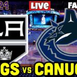 Los Angeles Kings vs Vancouver Canucks Live Game Audio NHL Live Stream