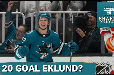 San Jose Sharks Blow Another Lead, Can William Eklund Get To 20 Goals?