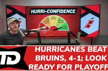 Hurricanes beat Bruins, 4-1; look ready for playoffs