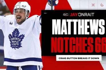 Are you surprised by how prolific Auston Matthews has been?