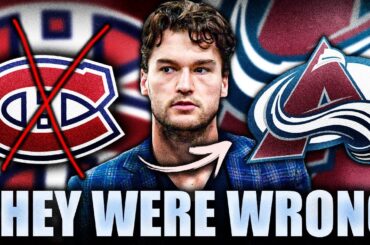 THE MONTREAL CANADIENS WERE WRONG (Jonathan Drouin Hits NEW CAREER HIGHS W/ Colorado Avalanche)