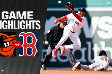 Orioles vs. Red Sox Game Highlights (4/9/24) | MLB Highlights