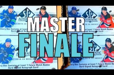 IT ALL COMES DOWN TO THIS - 19/20 SP Authentic Hockey Master Case Break Part 8