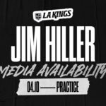 Head Coach Jim Hiller | 04.10.24 LA Kings Practice in El Segundo | Media