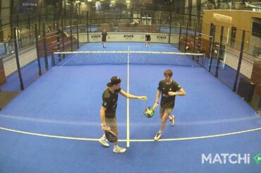 Oscar Sebber & Ricard Manchon vs Anton Andersson & Marc Ferrigno, Racket Club vs Hvidovre Padelklub