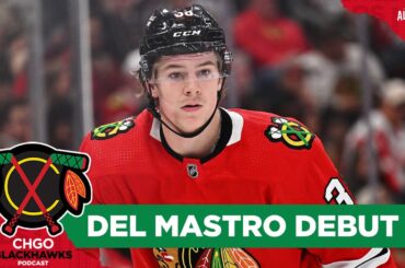 Ethan Del Mastro prepares to make NHL debut with Chicago Blackhawks | CHGO Blackhawks Podcast