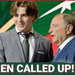 Liam Ohgren WILL Debut against Vegas Tomorrow Night! #minnesotawild #mnwild #nhl