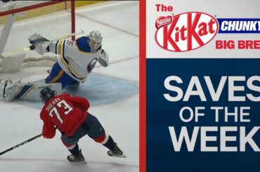 Linus Ullmark Absolutely Stones Connor Sheary | NHL Saves of The Week