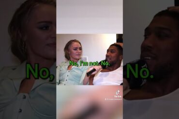 Anthony Joshua tells Laura Woods that she is his ‘dream date’ #shorts
