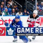 Devils @ Maple Leafs 4/11 | NHL Highlights 2024